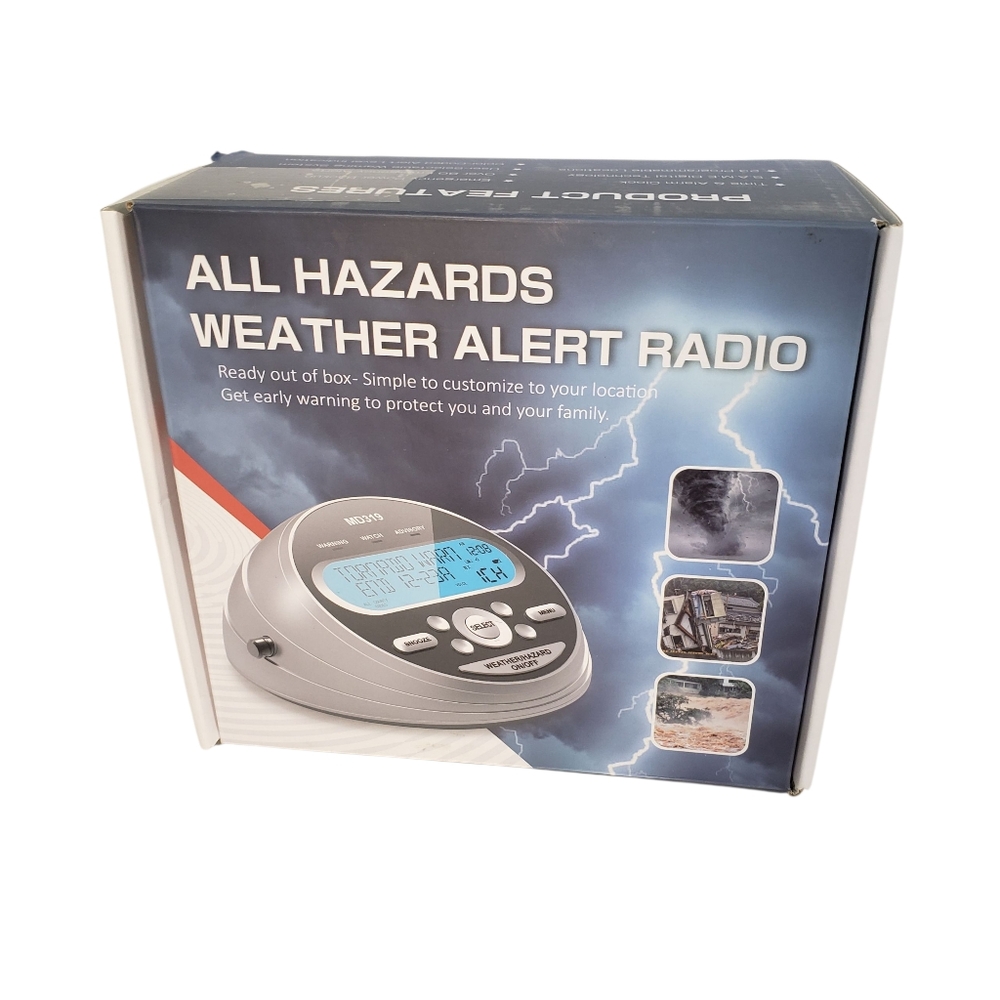 Emgykit‎ NOAA Weather Alert Radio with S.A.M.E. Localized Programming